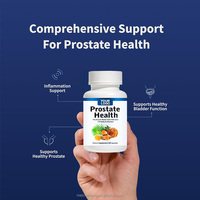 Capsules naturelles de soutien de la prostate pour hommes/Complément alimentaire pour la santé des cheveux Saw Palmetto Capsules avec vitamine C et magnésium