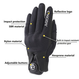 Guantes deportivos Botón de pantalla táctil Motocross Racing Bike Guantes de mano Moto Ciclismo Motocicleta Logotipo personalizado - Product Image 6