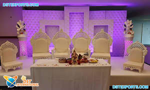 Telón de fondo multicolor cortinas para evento Mehndi fondos coloridos para evento de boda Floral Multicolor telón de fondo para Mehndi NightUSA - Product Image 5