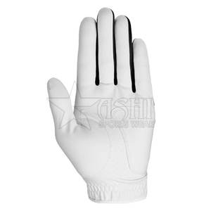 Gants de golf pour hommes de haute qualité pour la main gauche en cuir Cabretta confortable antidérapant Logo personnalisé pour les sports d'été - Product Image 4
