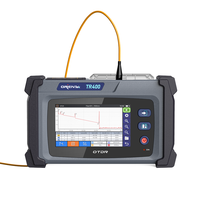 Réflectomètre optique OTDR mini intelligent 1625 nm 24 dB avec écran tactile 4,3 pouces, plage dynamique de longueur d'onde FTTH 24 dB, équipement de fibre optique