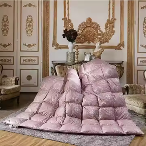 Onglets d'angle en duvet toutes saisons, <span class=keywords><strong>couette</strong></span> blanche d'hôtel de luxe, <span class=keywords><strong>couette</strong></span> chaude et confortable, matelassée par gravité hybride - Product Image 2