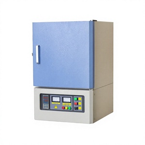 Four à moufle numérique de laboratoire 1100C avec porte latérale pour la cendrification et la frittage - Product Image 3