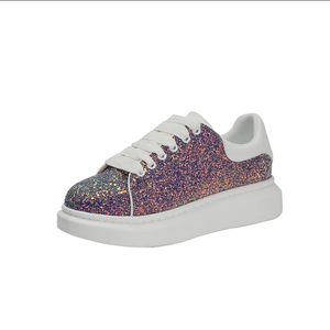 Zapatos de Verano de Moda para Caminar en Europa y Estados Unidos, Mocasines para Hombre y Mujer, Color Blanco Brillante, Suela Gruesa, Ligeros y Acolchados - Product Image 2