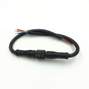 Conector Leaka IP67 Impermeable M12 con Código A de 3 Pines, Pines de Cobre, 10A, Macho y Hembra, Cable Eléctrico para Sensores y Alimentación - Product Image 3