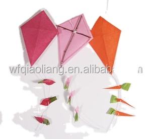<span class=keywords><strong>Cerf</strong></span>-<span class=keywords><strong>volant</strong></span> commercial pour enfants, en papier diamant bicolore, à peindre et à dessiner, avec logo, en forme de triangle, pour l'enseignement, OEM/ODM - Product Image 4