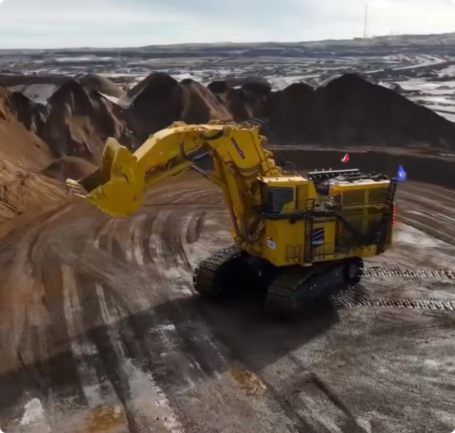 Origin Japan Used Crawel Excavator Komatsu PC9000 883ton in Good Work Capital komatsu Engine 2000KW High Power Heavy Equipment