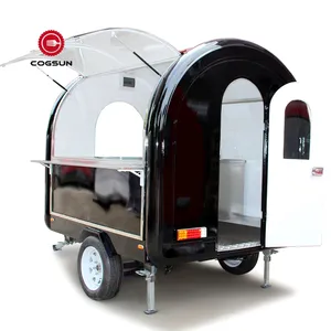 Cheap Price Street Mini Mobile Hotdog Ice Cream Fast Food Cart Trailer With Wheels Small Food Truck For Sale In Usa