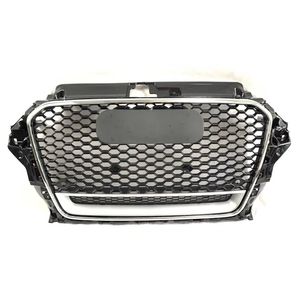 Grille de pare-chocs avant en <span class=keywords><strong>nid</strong></span> <span class=keywords><strong>d</strong></span>'<span class=keywords><strong>abeille</strong></span> pour <span class=keywords><strong>Audi</strong></span> <span class=keywords><strong>A3</strong></span>/s3 2012-2014 100% Fit <span class=keywords><strong>8V</strong></span> - Product Image 2