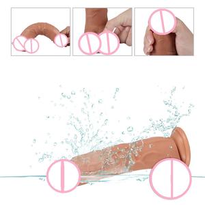 Sexuelles Sexspielzeug Realistischer <span class=keywords><strong>Dildo</strong></span> für Klitoris-Orgasmus, Wasser-Squirting, Ejakulation für Lesben, Frauen, Männer - Product Image 2