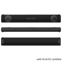 Barra de Sonido Inalámbrica de Alta Potencia con Bajos Profundos para Cine en Casa y Fiestas, Modo Dual 5.0, con Control Remoto