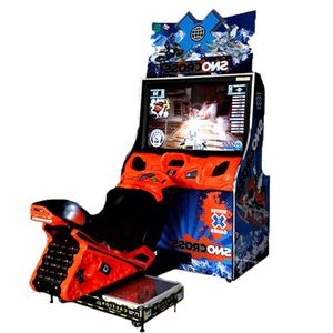 Machine de course de voitures sur neige pour enfants, équipement de jeu d'arcade, jeu de simulation de course à monnayeur pour un joueur - Product Image 4