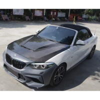 Capot avant en fibre de carbone style CS pour BMW F87 F22 2014-2019, bonne compatibilité F22 F87 M2 M2C M235i