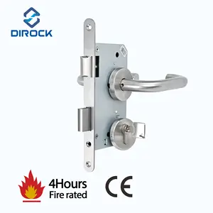 Fire Rated Sash Lock Mortise 5572 EN12209 Lock Body with CE certification