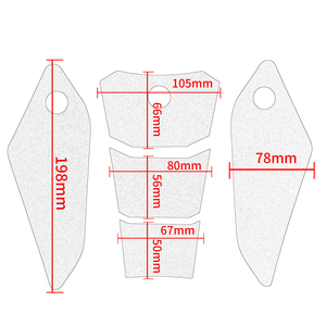 XXUN autocollants antidérapants pour réservoir de carburant <span class=keywords><strong>moto</strong></span>, genouillère de Traction, protecteur pour CFMOTO 700CLX 700 <span class=keywords><strong>CLX</strong></span> - Product Image 6