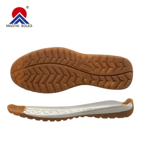 Different Size Pure Color Outdoor Non-Slip Rubber Soles For Men Shoes