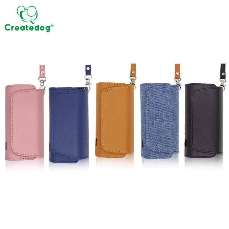 IQO чехол с крючком PU электронная сигарета крышка OEM кольцо Холдинг сумки для использования с IQO