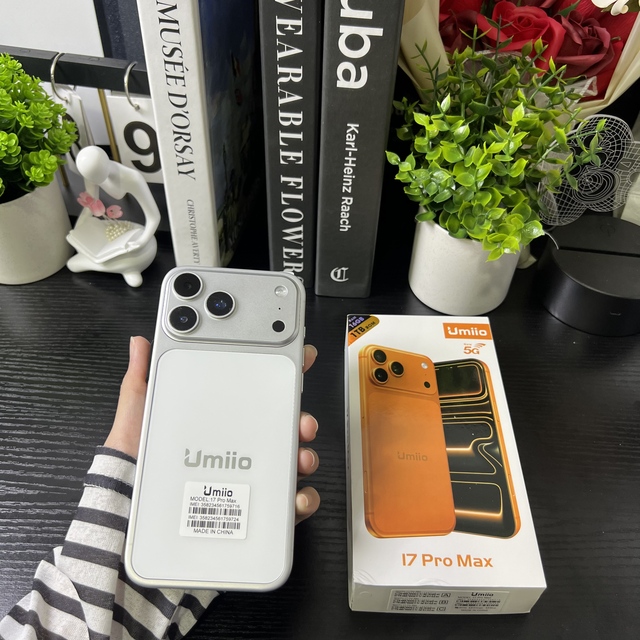 Wholesale Umiio 17 Pro Max 5G Smartphone 16GB+1TB 6.8" FHD+ 18+48MP Camera 5000mAh Unlocked Bulk Mobile Phones