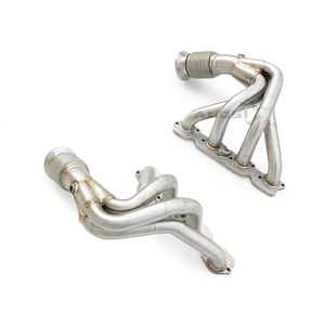 Collecteur d'échappement pour <span class=keywords><strong>Ferrari</strong></span> <span class=keywords><strong>458</strong></span> 4.5 2009-2015 / SP12 EC 4.5 2012-2015 en acier inoxydable – Amélioration de puissance - Product Image 4