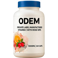 Complément de Vitamine C OEM/ODM avec Cynorhodon 1000mg – Capsule Antioxydante et Soutien Immunitaire à Base de Cynorhodon, Meilleure Vente