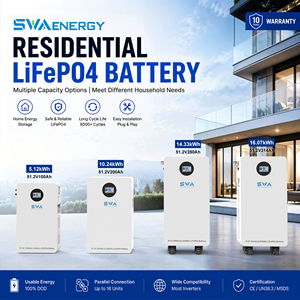 Système de stockage d'énergie solaire mural LiFePO4 51,2V 100Ah 200Ah 280Ah 314Ah 5kWh 10kWh 16kW, batterie lithium ESS pour la maison - Product Image 4