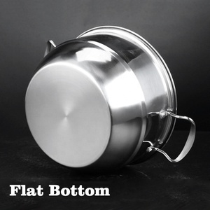 Nhà Máy Bán buôn 14 cái thép không gỉ Cookware sets hiện đại không dính chậu và chảo với nhà bếp đồ dùng Set - Product Image 4