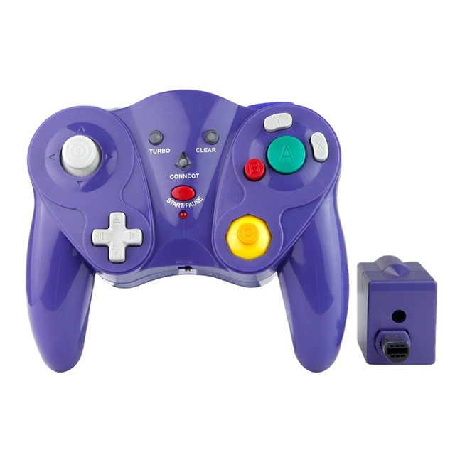 For Gamecube Controller Game Cube Console Wireless Gamepad for GC Wireless Controller