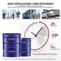 Revêtement liquide acrylique polyuréthane gris trafic (RAL7042) certifié HG/T2454, résistant à la pulvérisation de sel 500H pour structures métalliques en acier