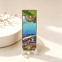 Fabrication sur mesure de badges en métal colorés, épingles de revers, badges en verre dégradé et badges de dessin animé pour collection et cadeaux