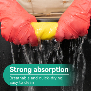 Paño de cocina sueco biodegradable no tejido <span class=keywords><strong>para</strong></span> limpieza del hogar de algodón de pulpa de madera alemana de <span class=keywords><strong>tres</strong></span> colores <span class=keywords><strong>para</strong></span> Cocina - Product Image 3