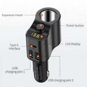 Reproductor de Mp3 para coche C03 superventas con adaptador Bt, controlador de receptor de coche Usb, encendedor de cigarrillos, logotipo personalizado - Product Image 5