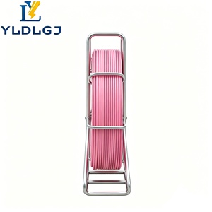 YILI Profesional, Varilla de Fibra de Vidrio Rosa de 6mm y 150m, Anti-Rotura, para Empujar y Tirar, <span class=keywords><strong>con</strong></span> Marcas de Precisión para Trabajos en Sitio - Product Image 5