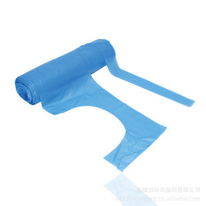 Factory Sell PE <b>Aprons</b> Poly <b>Aprons</b> of Food Grade Multi-purpose Use for Kitchen Food Cleaning, <b>White</b> Clear Blue - Product Image 5