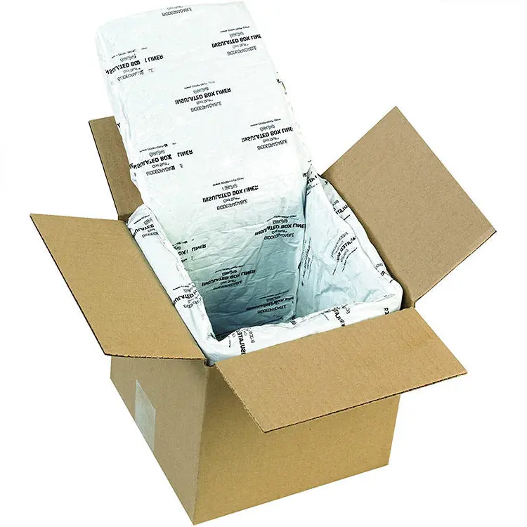 Cold Chain Packaging Box Thermal Insulated Shipping Boxes for Frozen Food Insulated Carton Box Liner