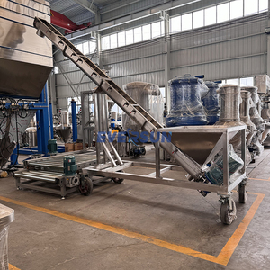 Paslanmaz çelik endüstriyel tuz asansör, granül tozu vidalı konveyör - Product Image 2