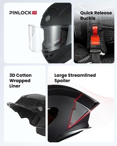 Nueva llegada ILM cascos de motocicleta revolución tecnológica cara completa modelo MF510 - Product Image 5