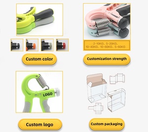 Thông Minh Đếm Tự Động Có Thể Điều Chỉnh Tay Gripper Exerciser Người Đàn Ông Của & Phụ Nữ Tập Thể Dục Strengthener Huấn Luyện Viên Khô Tay Grip - Product Image 6