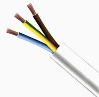 Cable Eléctrico con Conductor de Cobre, Aislamiento de PVC y Revestimiento de PVC