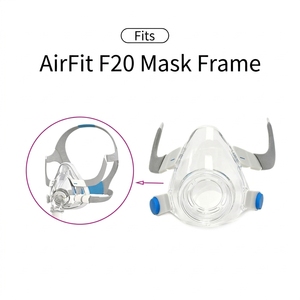 Conector de Codo para CPAP, Fácil de Ensamblar, Compatible con Máscaras de Silicona <span class=keywords><strong>AirFit</strong></span> <span class=keywords><strong>F20</strong></span>/F30, Repuesto de Sello de Marco, Accesorios para Ventilador - Product Image 5