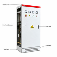Armoire de distribution d'énergie basse tension LXD-0033-04, boîtier vide pour panneau, armoire de sol intérieure
