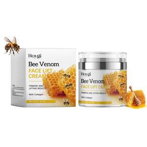 Crème anti-rides au <span class=keywords><strong>venin</strong></span> <span class=keywords><strong>d</strong></span>'<span class=keywords><strong>abeille</strong></span> pour femmes avec acide hyaluronique, niacinamide et peptides pour les ridules et le raffermissement du visage 50g - Product Image 1