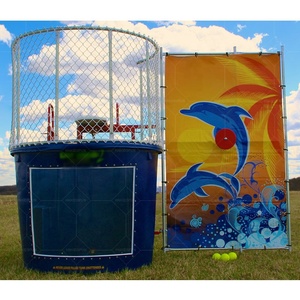 Jeu de dunk tank gonflable de haute qualité, pas cher, pour l'été, pour enfants et adultes - Product Image 5