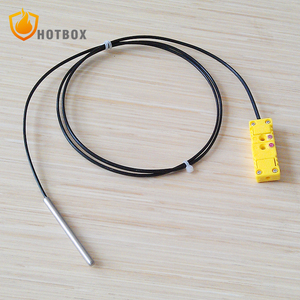 Özelleştirilmiş Yüksek Hassasiyetli Endüstriyel J Tipi Termokupl, Kontrolör için Mini Fişli Yüksek Sıcaklık Sensörü - Product Image 2
