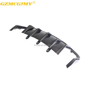 15-18 ans S6 Travel Edition adapté pour Audi A6SLINE A6 Avant <span class=keywords><strong>ABT</strong></span> diffuseur arrière en fibre de carbone A6 pare-chocs de voiture - Product Image 5