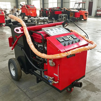 Machine de scellement de fissures routières portable haute performance avec pompe à haute efficacité pour la réparation routière par les équipes de voirie
