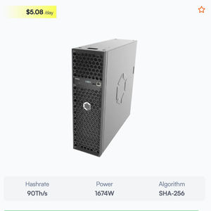 Avalon q 90/s שקט Bitcoin ו צריכת חשמל נמוכה btc כורה btc - Product Image 4