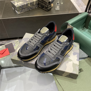 Chaussures de marche et de course rétro de luxe 2026 à tige basse, unisexe, en cuir véritable, à lacets, baskets décontractées quotidiennes pour hommes - Product Image 2