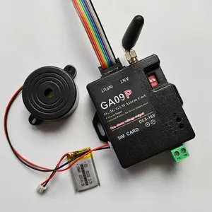 GA09P Mini GSM alarm kutusu 8 kanal SMS güvenlik Alarm sistemleri ile elektrik kesintisi uyarısı