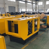 Générateur électrique diesel Yangdong silencieux de type OEM chinois, 55 kW, 70 kVA, refroidi par eau, en coffret