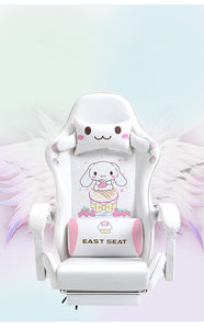 <strong>Custom</strong> Anime Leather Ergonomic Recliner Cute Game Silla Gamer <strong>Chair</strong> pink <strong>Gaming</strong> <strong>Chair</strong> for Girls - Product Image 4